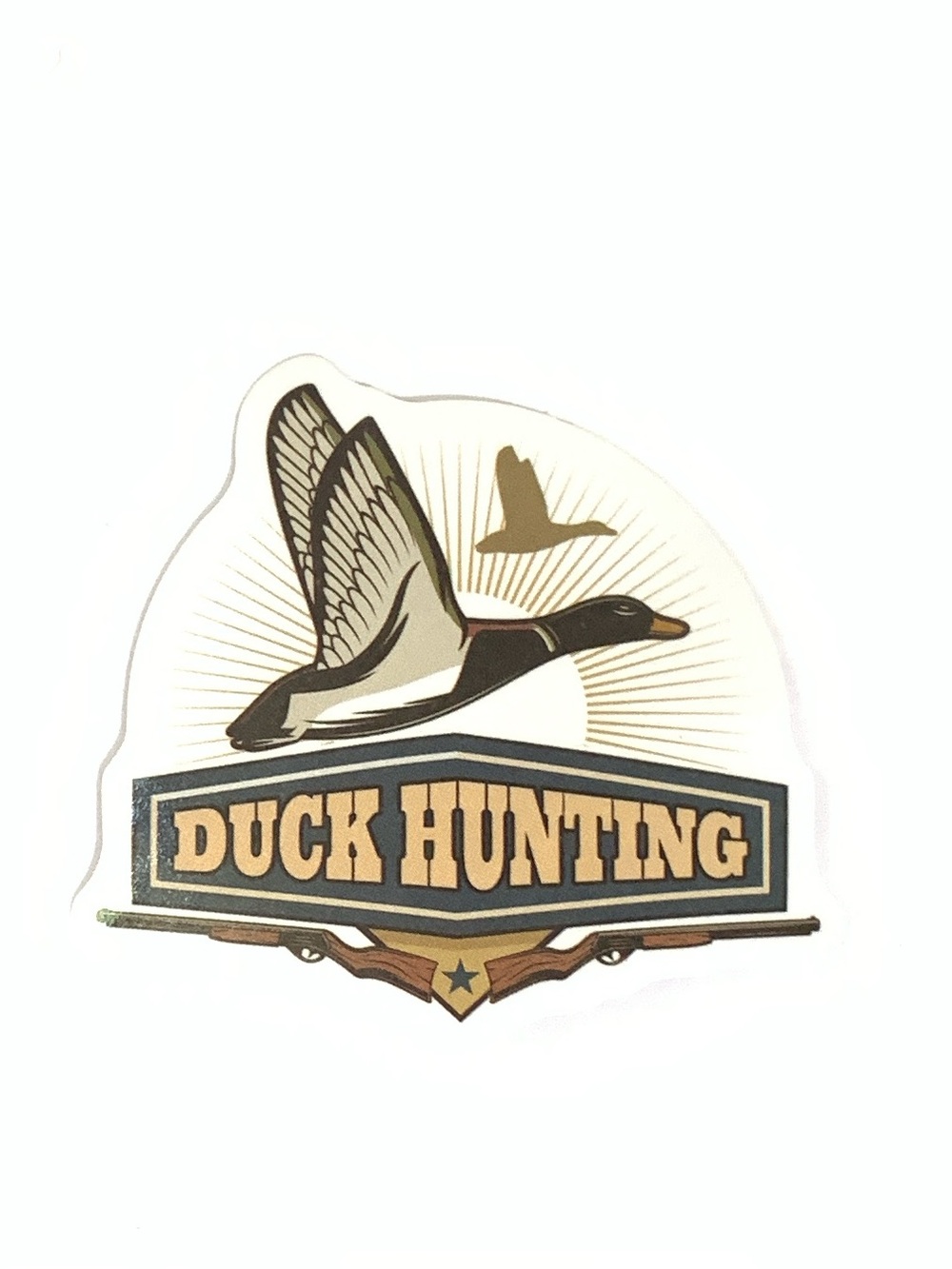 Duck Hunting Vinyl Sticker